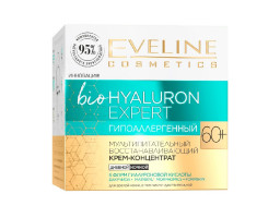 Мультипоживний відновлювальний крем-концентрат BioHyaluron Expert 60+ Eveline Cosmetics, 50 мл