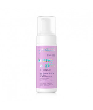 Освітлювальна пінка для вмивання для обличчя Beuty & Glow Oh Gentle!Eveline Cosmetics , 150  мл