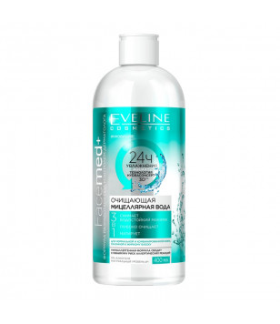 Очищающая мицеллярная вода Facemed+ Eveline Cosmetics, 400  мл