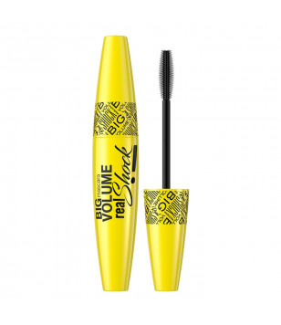 Туш для вій Big Volume Real Shock Mascara Eveline Cosmetics Black, 10 мл