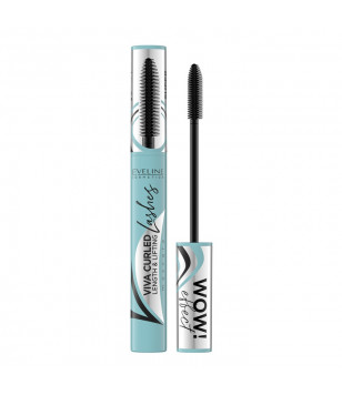 Тушь для ресниц Viva Curled Lashes Mascara Length And Lifting Eveline Cosmetics Black, 10 мл