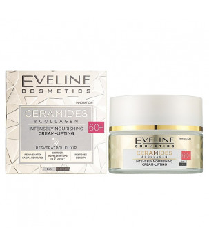 Інтенсивно живильний крем-ліфтинг 60+ Ceramidy & Collagen Eveline Cosmetics, 50 мл
