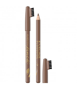 Контурный карандаш для бровей Eyebrow Pencil Eveline Cosmetics Светло-коричневый, 1.2 г