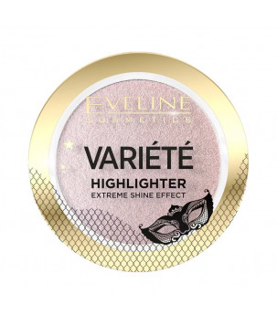 Хайлайтер з екстремальним сяйним ефектом Variete Highlighter Extreme Shine Effect Eveline Cosmetics 1, 4.5 г