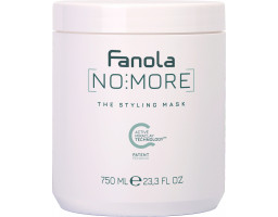 Fanola No More The Styling Mask — 3D-маска для волос с функцией контроля укладки и эластичности, 750 мл