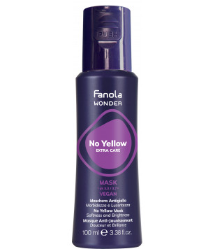 Маска антижовта для волосся Wonder  Extra Care Mask Fanola, 100 мл