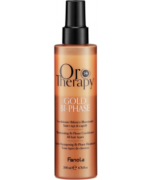 Двофазний спрей з колоїдним золотом Oro Therapy Gold Mist Fanola, 200 мл