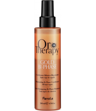 Двофазний спрей з колоїдним золотом Oro Therapy Gold Mist Fanola, 200 мл
