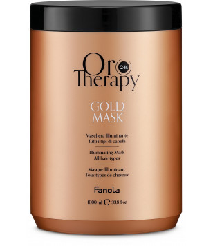 Маска для волос Oro Therapy Gold 24K Mask All Hair Types Fanola, 1000 мл