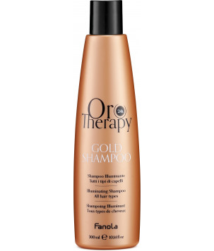 Шампунь для волосся Oro Therapy Gold Shampoo All Hair Types Fanola, 300 мл
