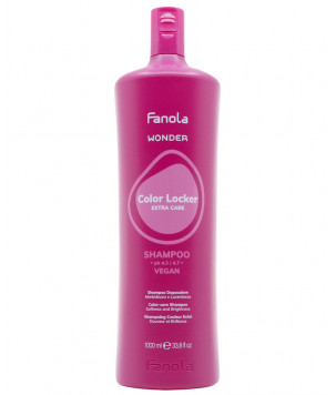 Шампунь для фарбованого волосся, підтримуючий насиченість кольору Wonder Color Locker Shampoo Fanola, 1000 мл