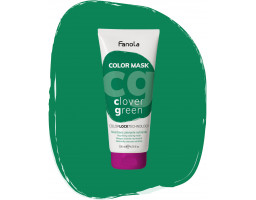 Fanola Color Mask Green — увлажняющая тонирующая маска для волос, 200 мл