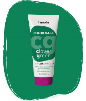 Зволожувальна тонувальна маска Color Mask Fanola, 200 мл Green