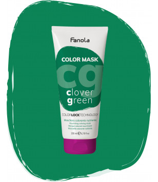 Зволожувальна тонувальна маска Color Mask Fanola, 200 мл Green