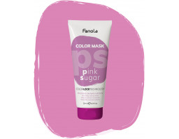 Fanola Color Mask Pink — увлажняющая тонирующая маска для волос, 200 мл