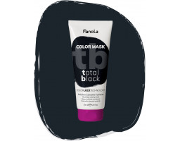 Fanola Color Mask Black — увлажняющая тонирующая маска для волос, 200 мл