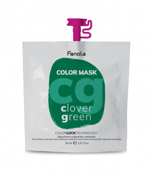 Зволожувальна тонувальна маска Color Mask Fanola, 30 мл Green