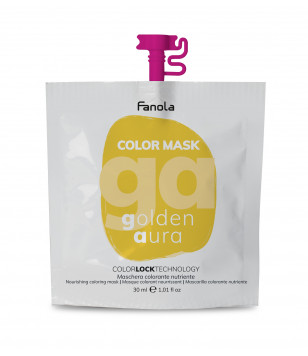 Увлажняющая тонирующая маска Color Mask Fanola, 30 мл Golden
