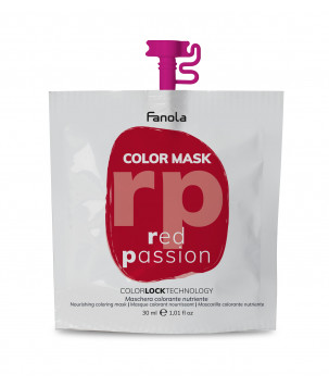 Зволожувальна тонувальна маска Color Mask Fanola, 30 мл Red