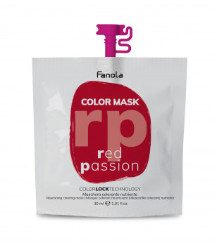 Зволожувальна тонувальна маска Color Mask Fanola, 30 мл Red