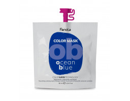 Fanola Color Mask Blue — увлажняющая тонирующая маска для волос, 30 мл