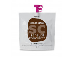 Fanola Color Mask Chocolate — увлажняющая тонирующая маска для волос, 30 мл