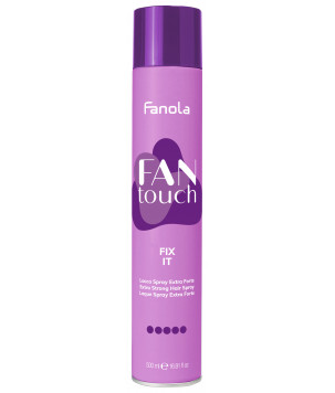 Лак екстрасильної фіксації Fantouch Eco Fix It Extra Strong Lacquer Fanola, 500 мл