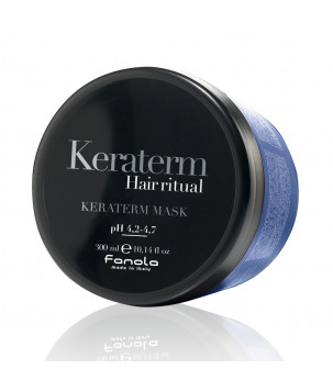 Маска для реконструкції пошкодженого волосся Keraterm Mask Fanola, 300 мл