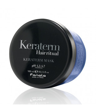 Маска для реконструкції пошкодженого волосся Keraterm Mask Fanola, 300 мл