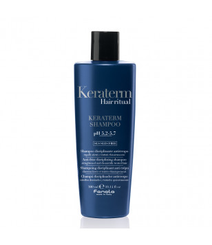 Шампунь для реконструкции поврежденных волос Keraterm Shampoo Fanola, 300 мл