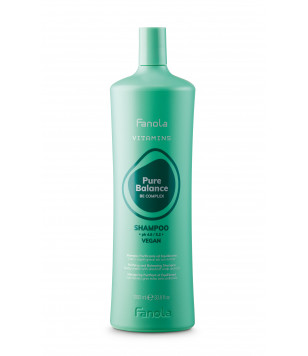 Шампунь против жирной кожи головы Vitamins Pure Balance Shampoo Fanola, 1000 мл