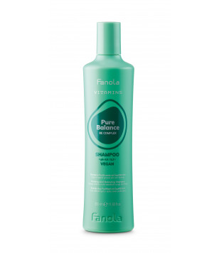 Шампунь против жирной кожи головы Vitamins Pure Balance Shampoo Fanola, 350 мл