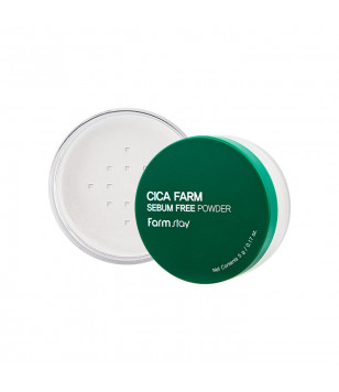 Матуюча розсипчаста пудра з центелою Cica Farm Sebum Free Powder FarmStay, 5 г