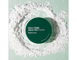 FarmStay Cica Farm Sebum Free Powder — матирующая рассыпчатая пудра с центеллой, 5 г