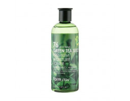FarmStay 76 Green Tea Seed Premium Moisture Toner — зволожувальний тонер для обличчя, 350 мл