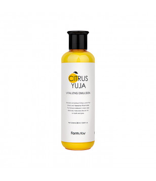 Емульсія для обличчя з екстрактом юдзу Citrus Yuja Emulsion FarmStay, 280 мл