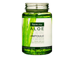 Ампульная сыворотка с экстрактом алоэ Aloe All-In-One Ampoule FarmStay, 250 мл