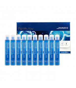 Набор увлажняющих филлеров с коллагеном для волос Collagen Water Full Moist Treatment Hair Filler Fa