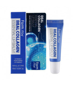 Бальзам для губ з колагеном 10 Real Collagen Essential Lip Balm FarmStay, 10  мл