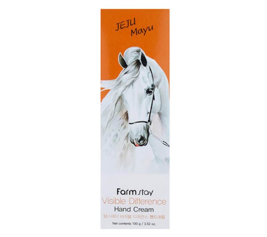 Крем для рук с лошадиным маслом Visible Difference Hand Cream FarmStay, 100 мл