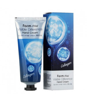 Крем для рук с коллагеном Visible Difference Hand Cream FarmStay, 100 мл