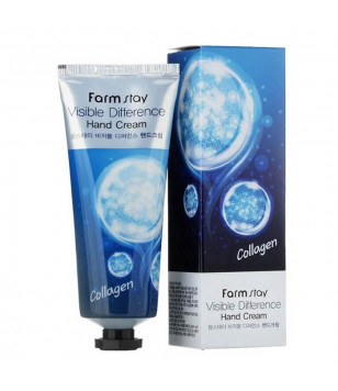 Крем для рук з колагеном Visible Difference Hand Cream FarmStay, 100 мл