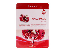Тканинна маска із натуральним екстрактом гранату Visible Difference Pomegranate Mask FarmStay, 23 мл