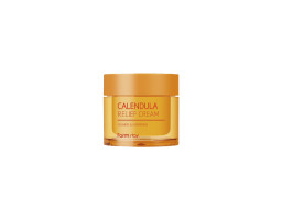 FarmStay Calendula Relief Cream — заспокійливий крем для обличчя, 80 мл