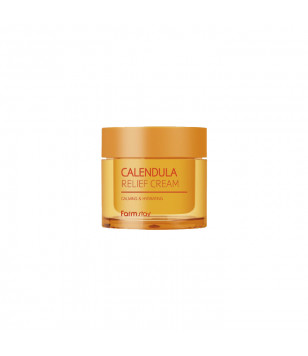 Крем для лица успокаивающий с календулой Calendula Relief Cream FarmStay, 80 мл