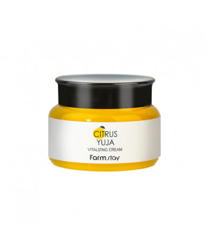 Крем для обличчя з екстрактом юдзу Citrus Yuja Cream FarmStay, 100 мл