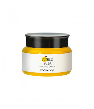 Крем для обличчя з екстрактом юдзу Citrus Yuja Cream FarmStay, 100 мл
