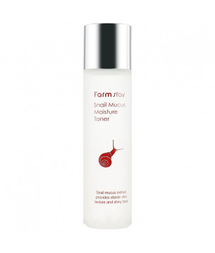 Тонер для обличчя з муцином равлика Snail Mucus Moisture Toner FarmStay, 150 мл