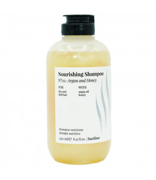 Шампунь "Арган і мед" Back Bar No2 Nourishing Shampoo Argan and Honey FarmaVita, 250 мл