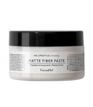 FarmaVita Матовая паста с белой глиной средней фиксации HD Life Matt Fiber Paste, 100 мл